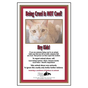 Being Cruel is Not Cool